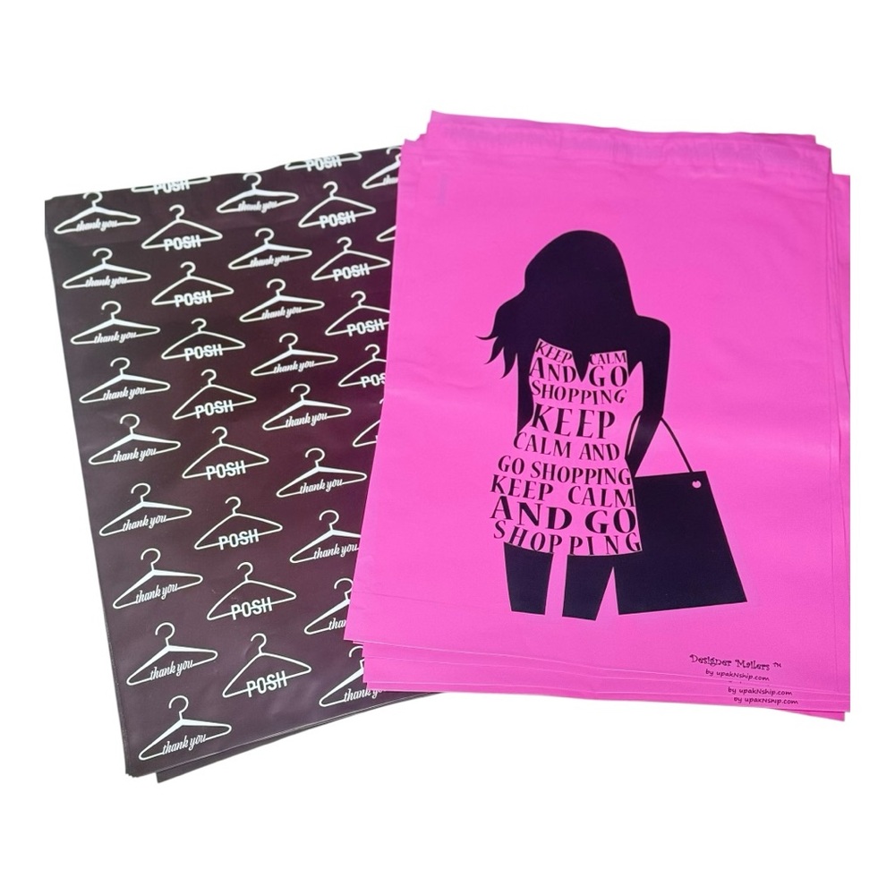20 Poly Mailers 10”x13” - Posh and Shopping bags